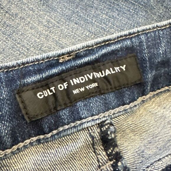 NWT Cult of Individuality Zen Mid-rise Jeans size 27 - Picture 4 of 8